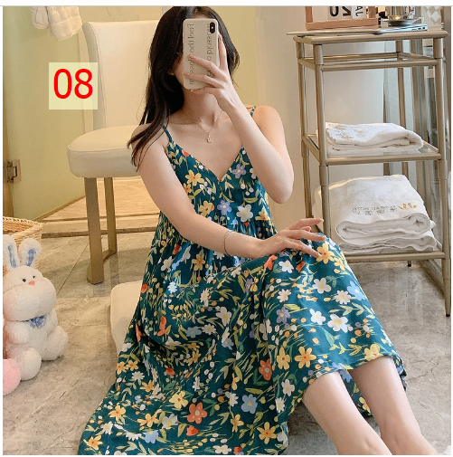 24HA85.13 - VÁY LANH LỤA 2 DÂY