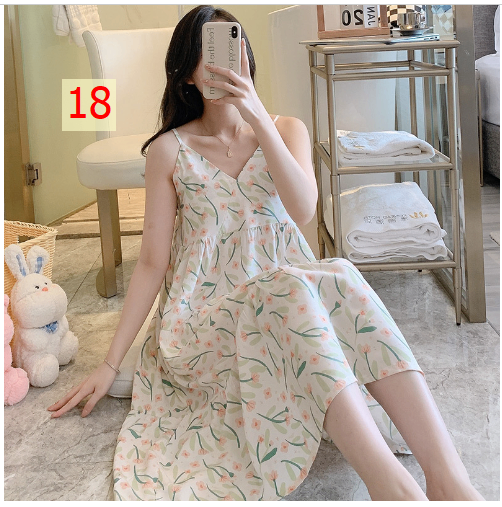 24HA85.13 - VÁY LANH LỤA 2 DÂY
