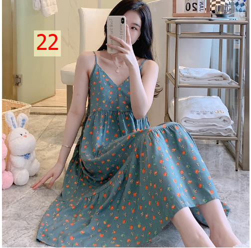 24HA85.13 - VÁY LANH LỤA 2 DÂY