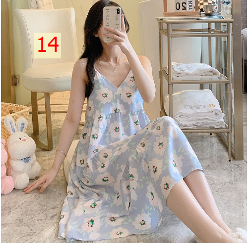 24HA85.13 - VÁY LANH LỤA 2 DÂY