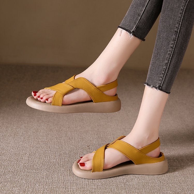 24HA85.09 - SANDAL QUAI CHÉO NỮ