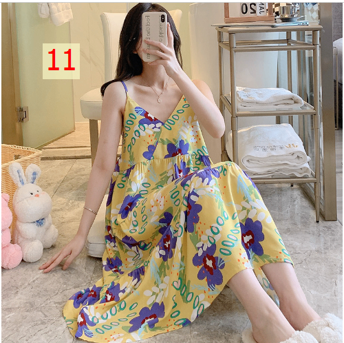 24HA85.13 - VÁY LANH LỤA 2 DÂY