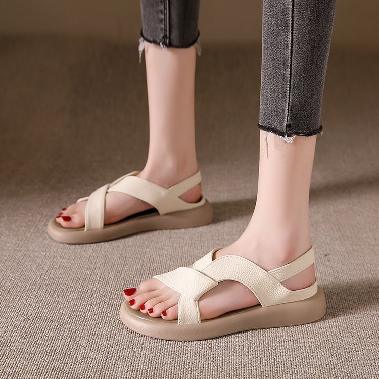 24HA85.09 - SANDAL QUAI CHÉO NỮ