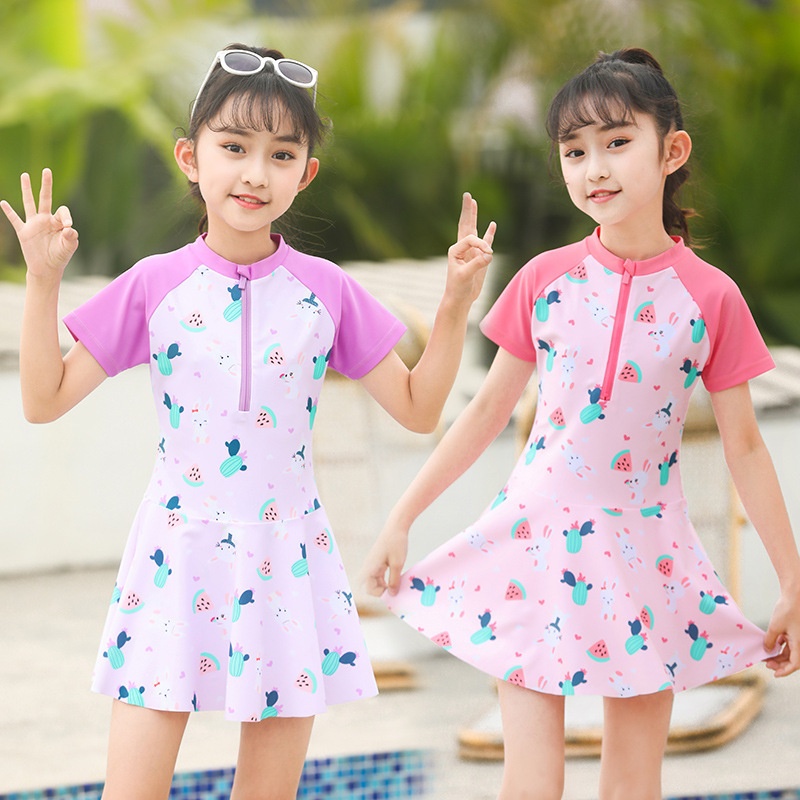 24HH85.01 - BỘ BƠI BÉ GÁI 2 MÀU