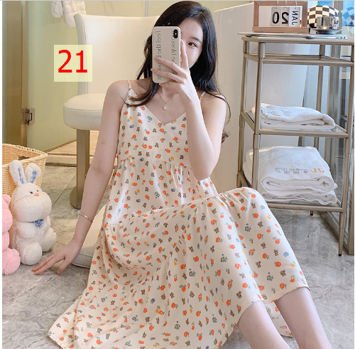 24HA85.13 - VÁY LANH LỤA 2 DÂY