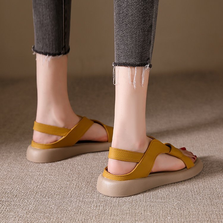 24HA85.09 - SANDAL QUAI CHÉO NỮ