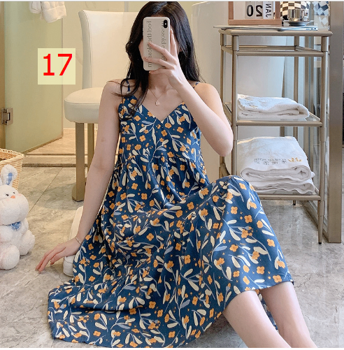24HA85.13 - VÁY LANH LỤA 2 DÂY