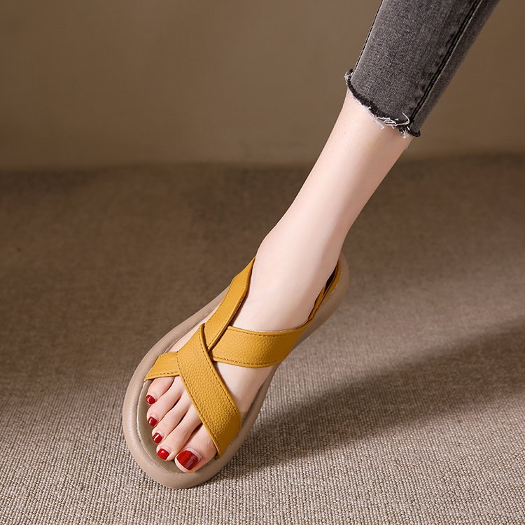 24HA85.09 - SANDAL QUAI CHÉO NỮ