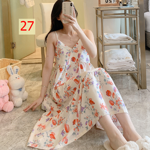24HA85.13 - VÁY LANH LỤA 2 DÂY