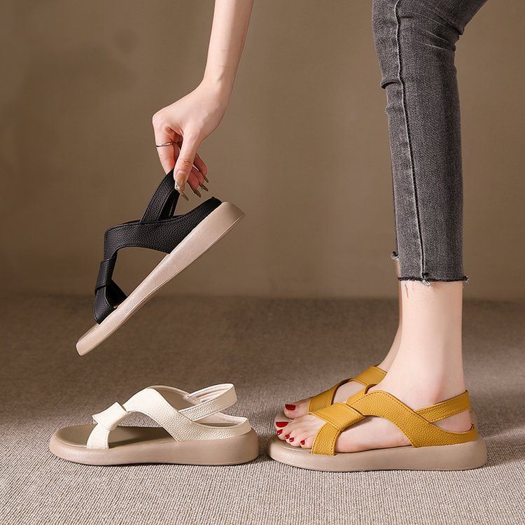 24HA85.09 - SANDAL QUAI CHÉO NỮ