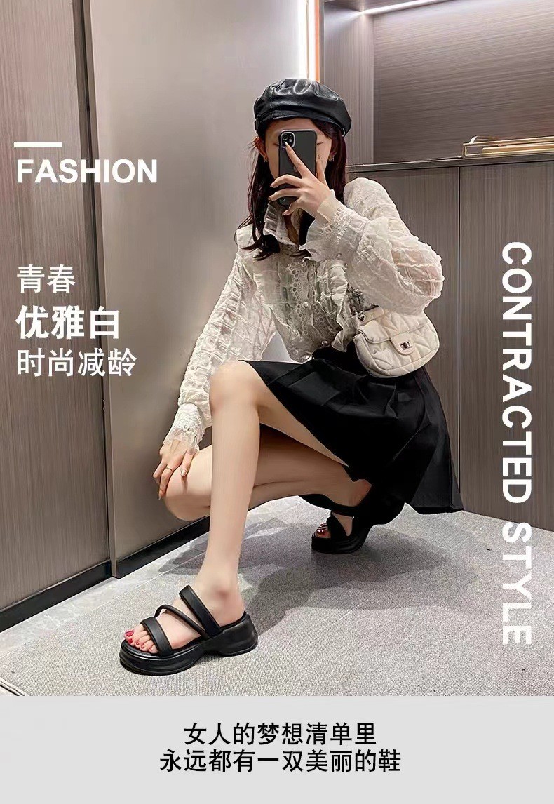 24HA95.04 - SANDAL BÁNH MÌ NỮ
