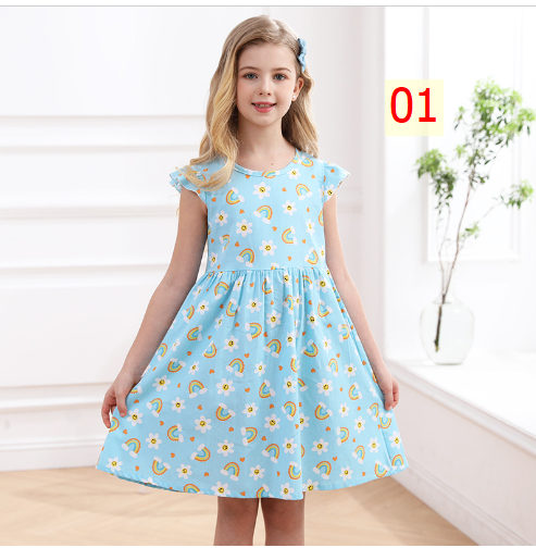 24HH95.05 - ĐẦM HOA BÉ GÁI