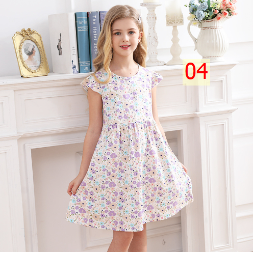 24HH95.05 - ĐẦM HOA BÉ GÁI