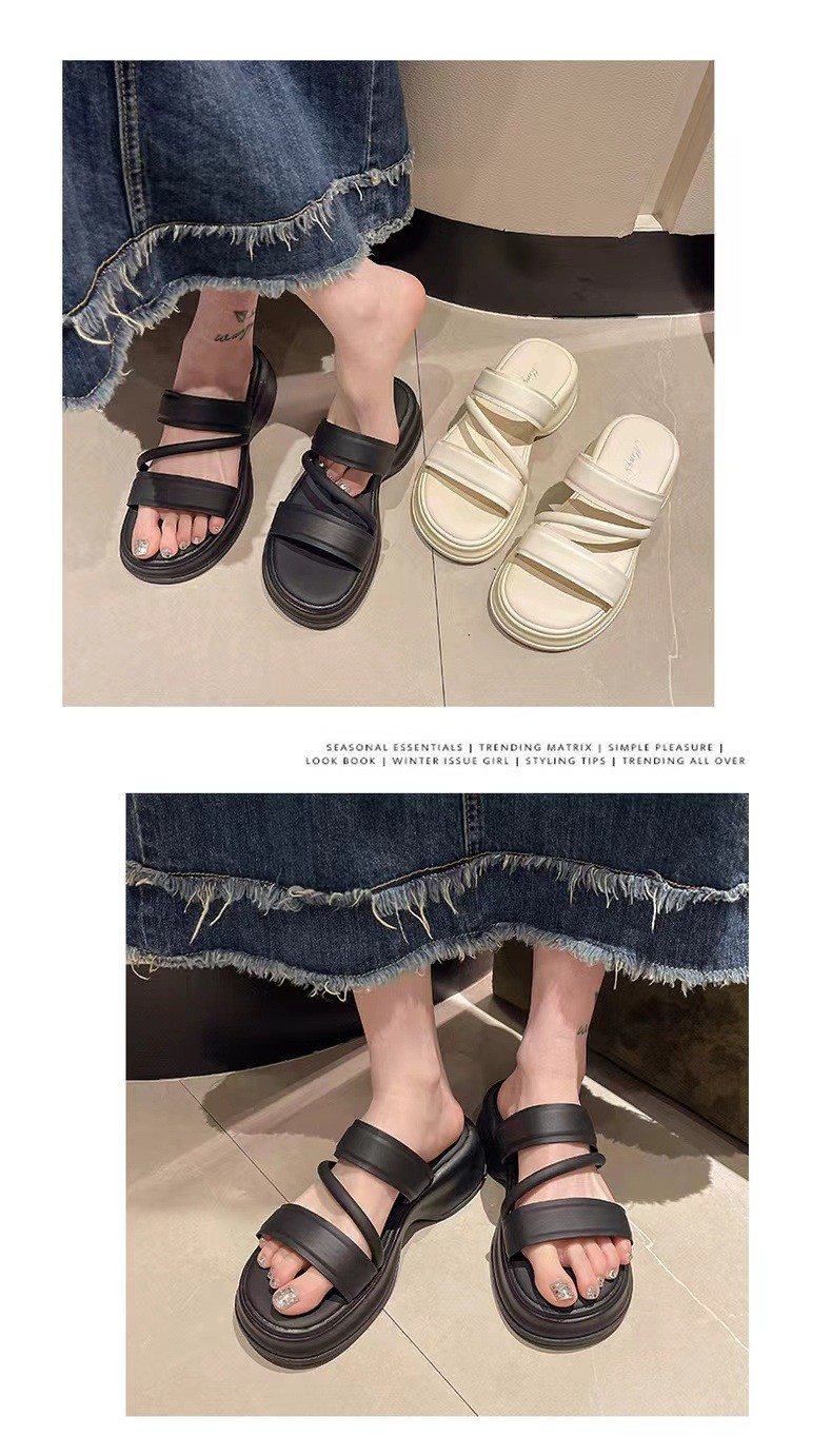 24HA95.04 - SANDAL BÁNH MÌ NỮ