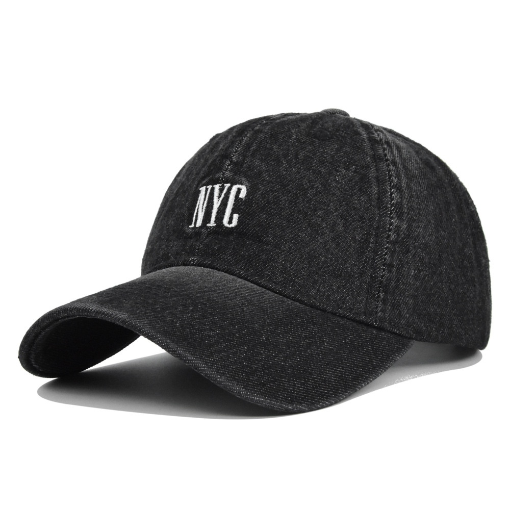 24HA95.05 - MŨ LƯỠI TRAI DENIM NYC