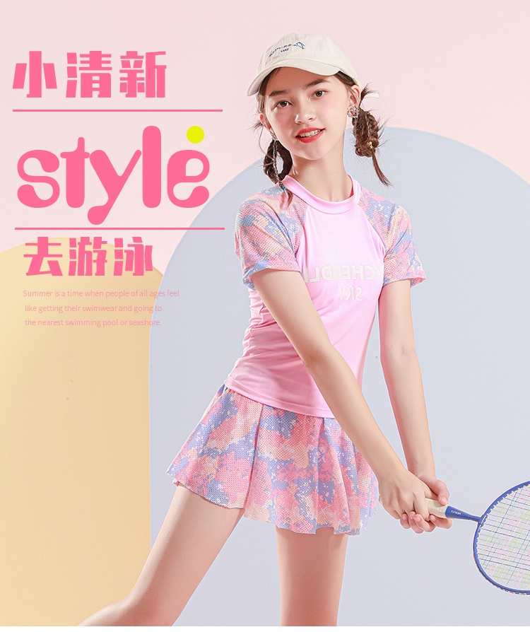 24HA105.03 - BỘ ĐỒ BƠI BÉ GÁI