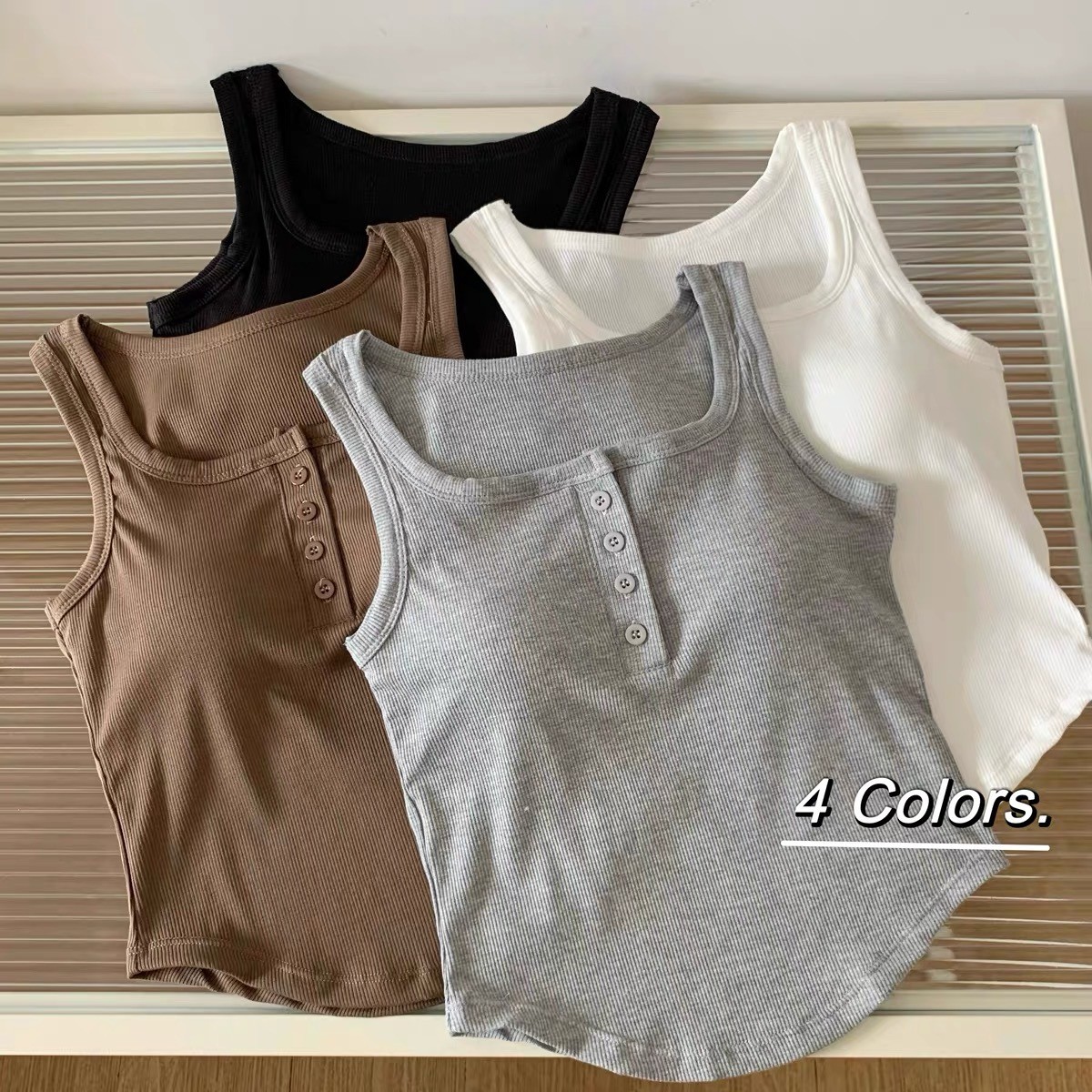 24HH115.03 - ÁO CROPTOP KÈM ĐỆM NGỰC