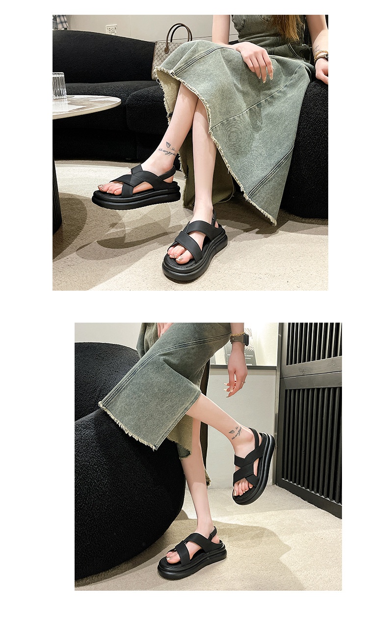 24HH115.12 - SANDAL QUAI XOẮN