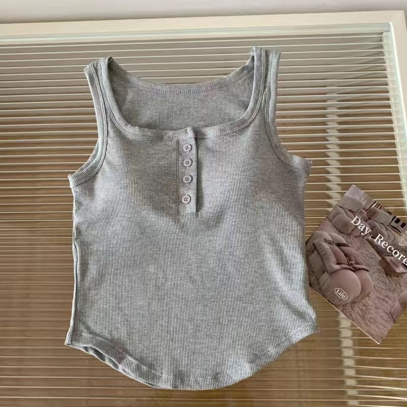 24HH115.03 - ÁO CROPTOP KÈM ĐỆM NGỰC