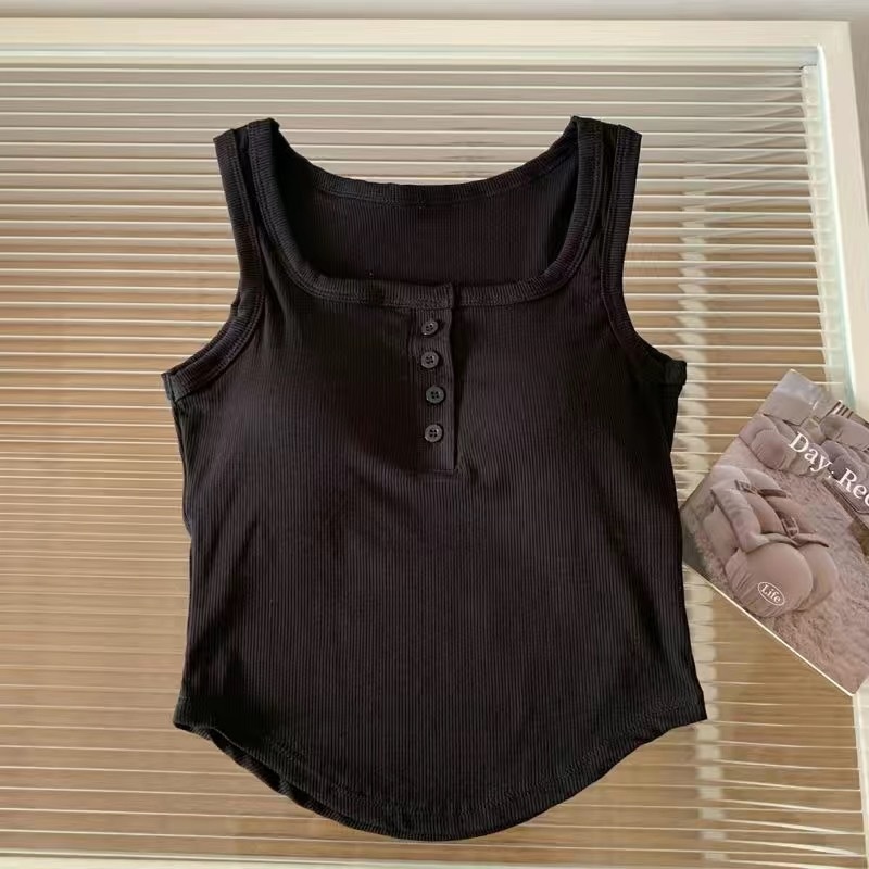 24HH115.03 - ÁO CROPTOP KÈM ĐỆM NGỰC
