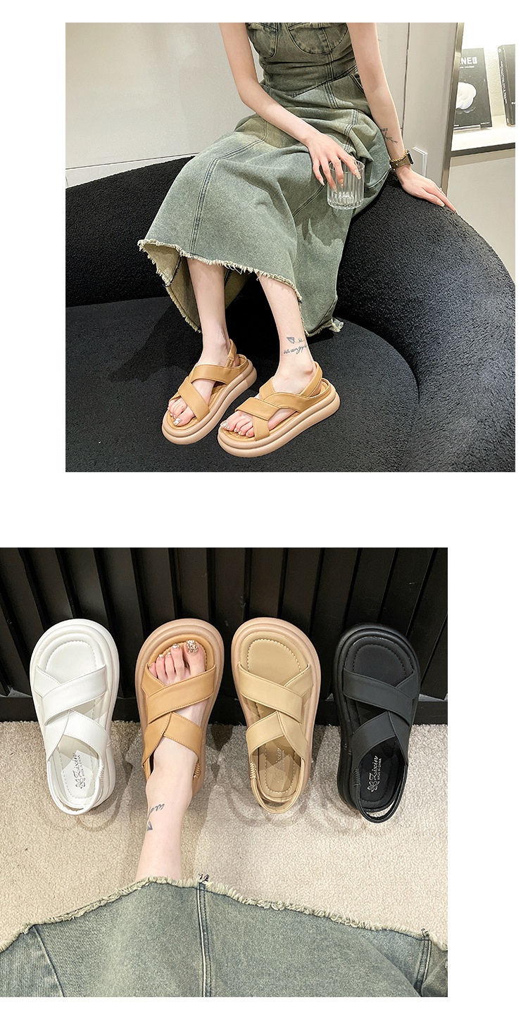 24HH115.12 - SANDAL QUAI XOẮN