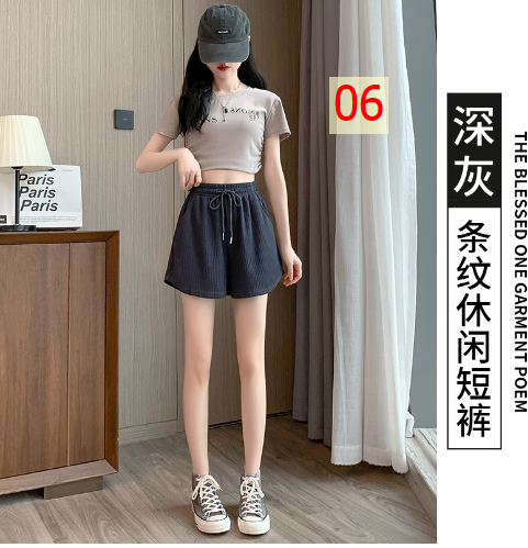 24HH115.06 - QUẦN SHORT CẠP CHUN NỮ