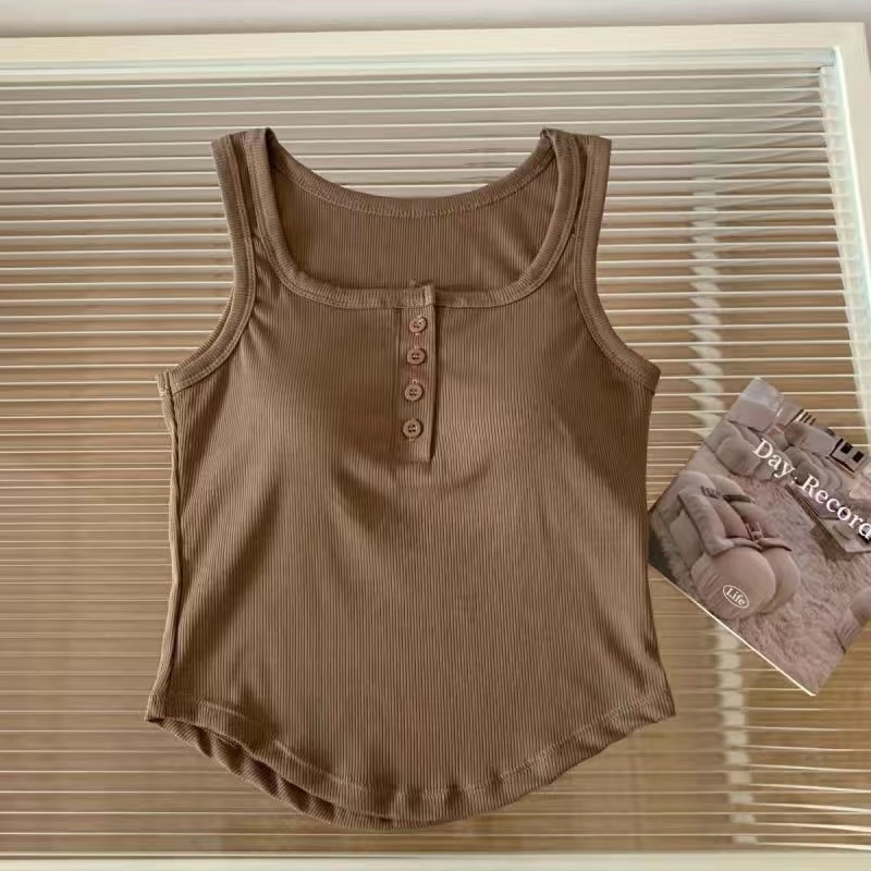 24HH115.03 - ÁO CROPTOP KÈM ĐỆM NGỰC