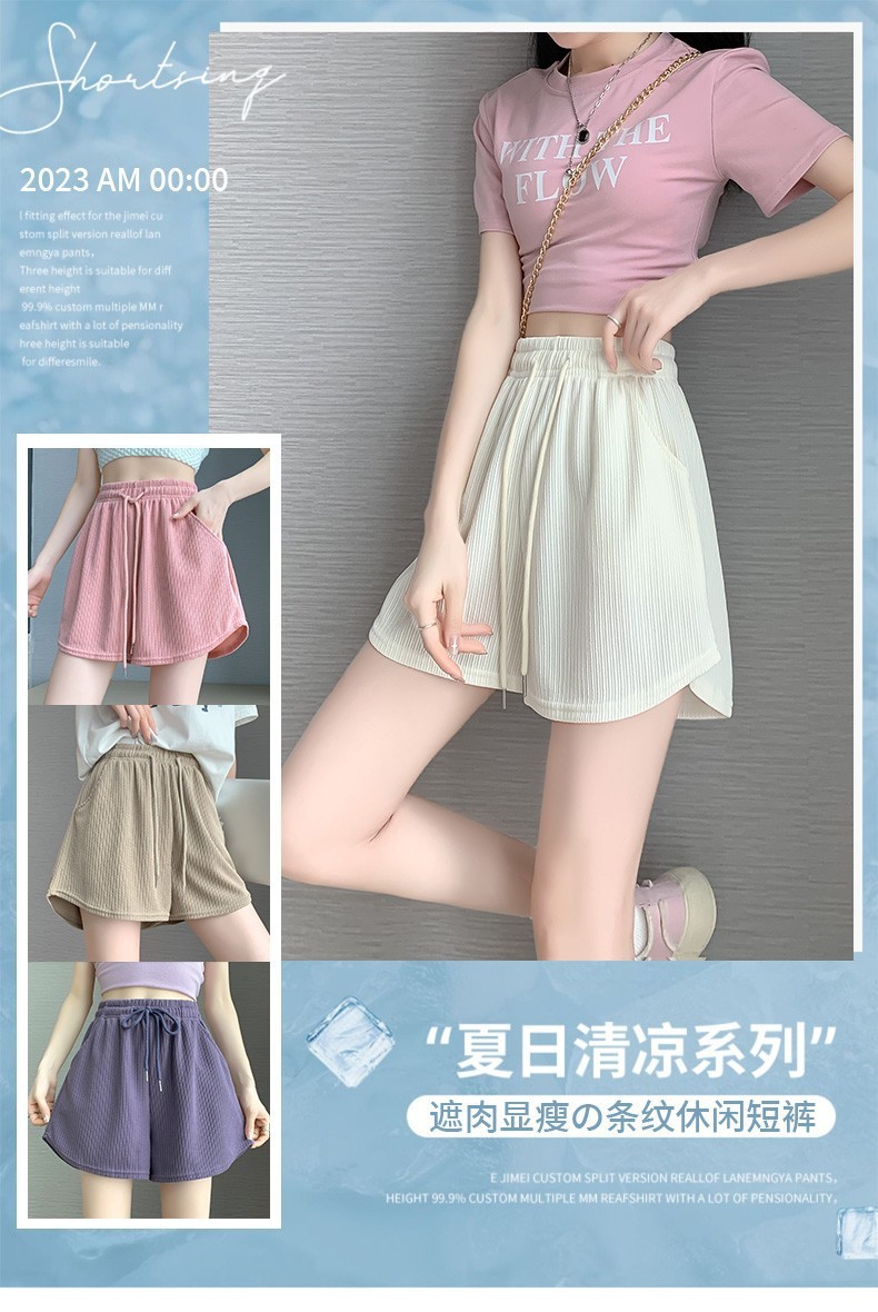 24HH115.06 - QUẦN SHORT CẠP CHUN NỮ