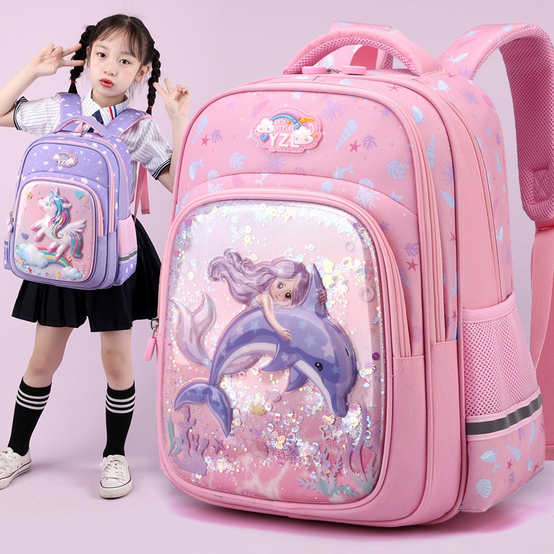24HA125.10 - BALO 3D TIỂU HỌC BÉ GÁI