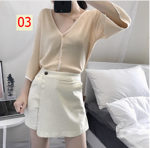 24HA125.22 - QUẦN GIẢ VÁY NỮ