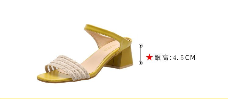 24HA145.10 - SANDAL QUAI CHUN NỮ