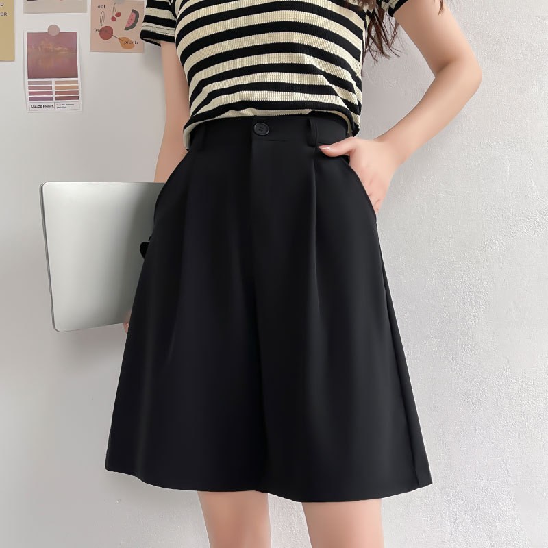24HA145.08 - QUẦN SHORT VẢI NỮ