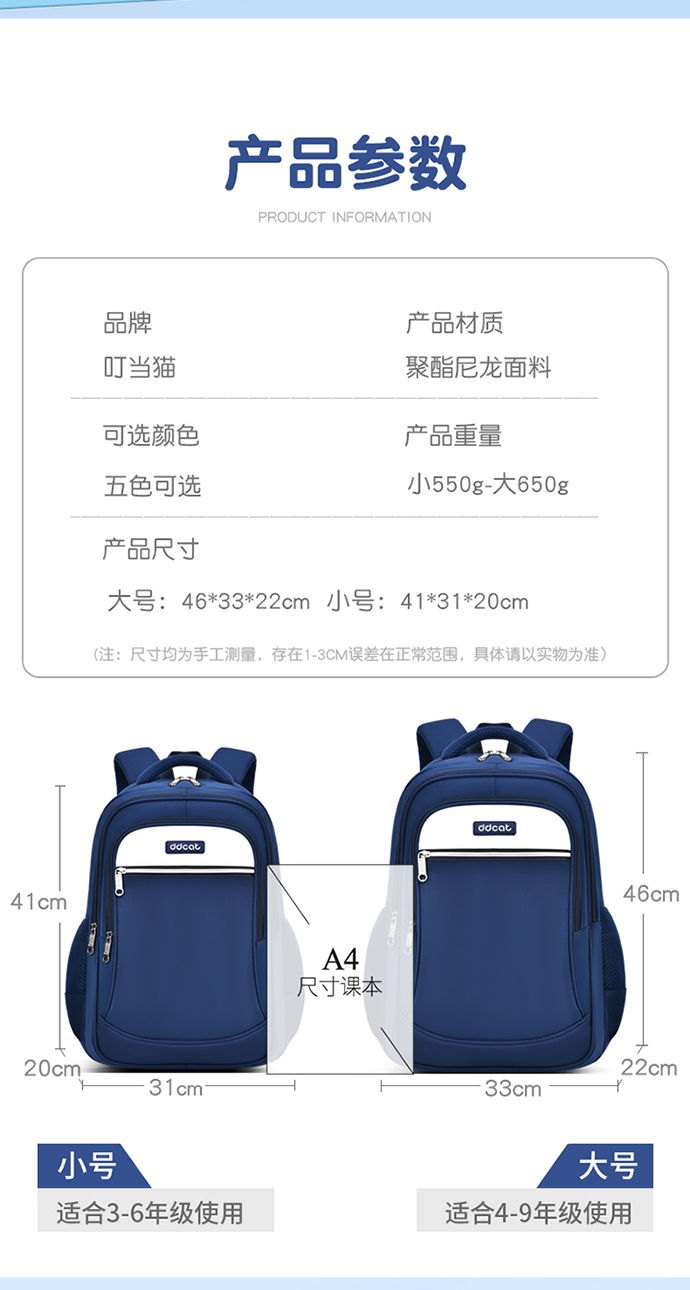 24HA155.10 - BA LÔ DDCAT CHO BÉ