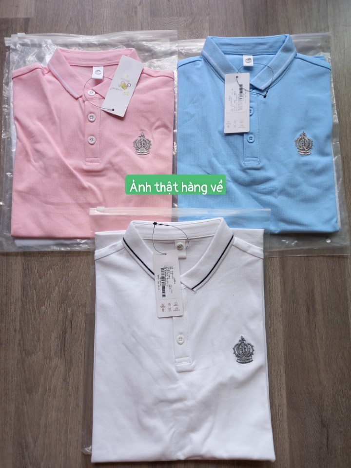 24HA155.01 - ÁO POLO SIZE ĐẠI CHO BÉ