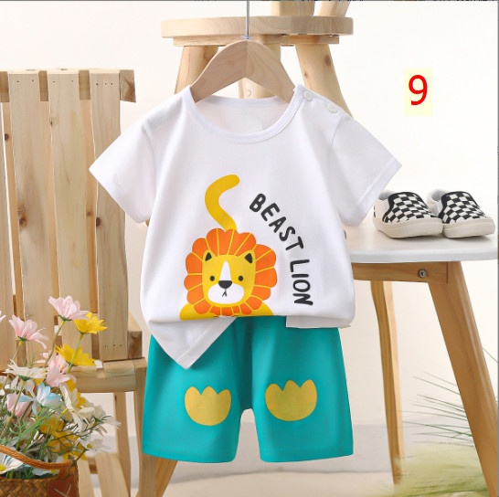 24HA185.02 - BỘ CỘC TAY COTTON TRẺ EM SIZE 110-130