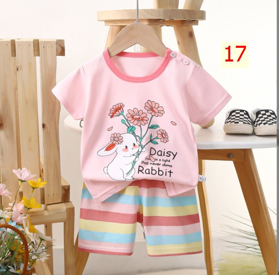 24HA185.02 - BỘ CỘC TAY COTTON TRẺ EM SIZE 110-130
