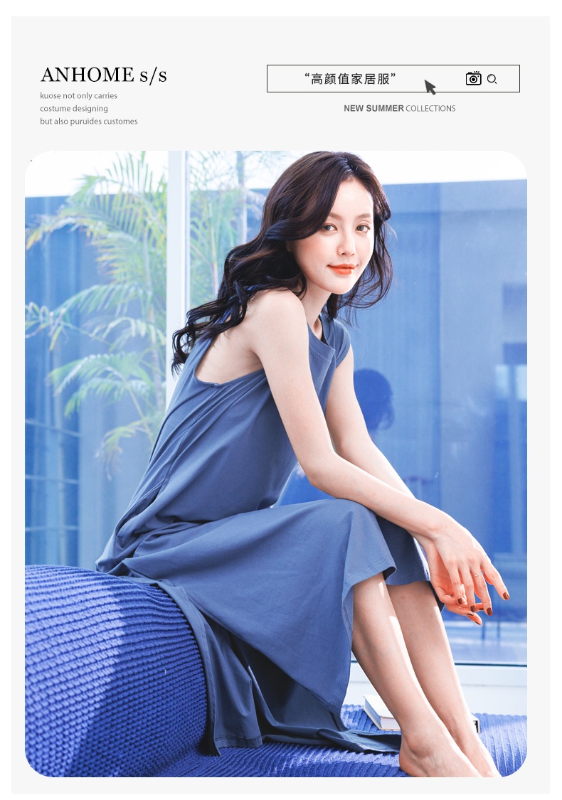 24HA185.31 - VÁY XUÔNG COTTON KÈM BRA