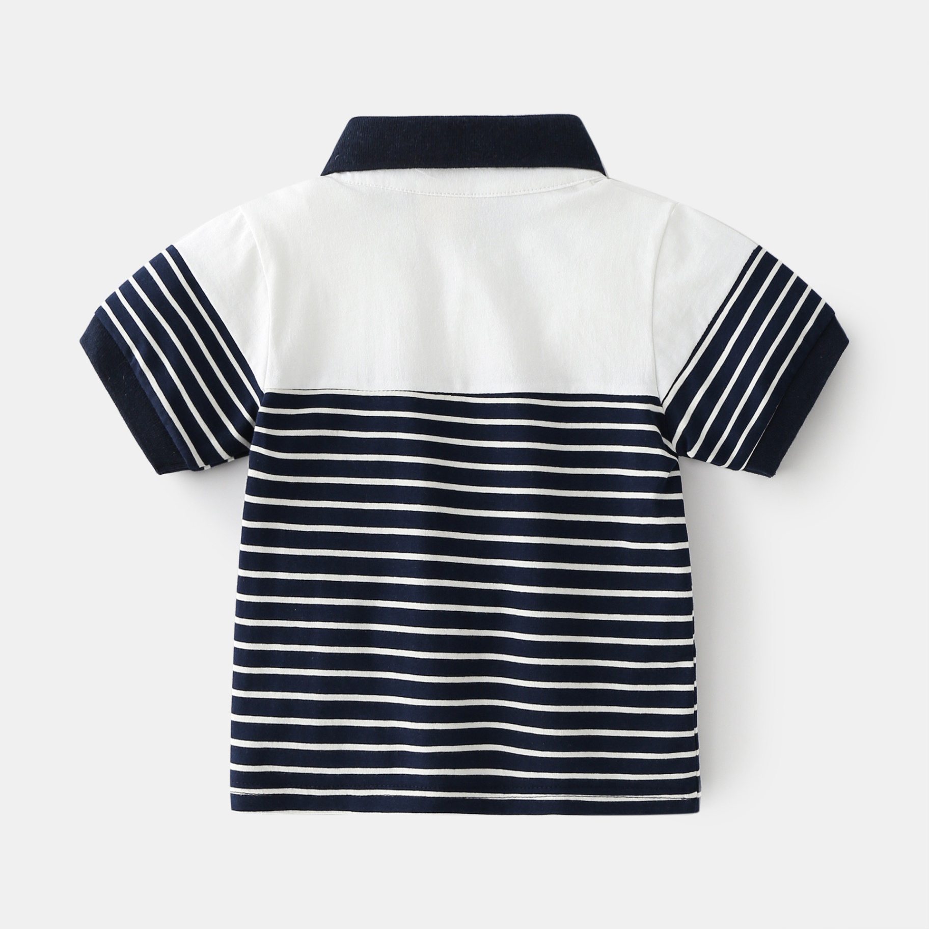 24HA195.11 - POLO KẺ NGANG WELLKIDS