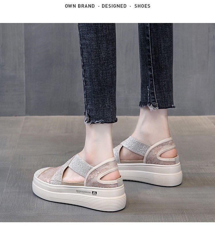 24HA195.02 - GIÀY LƯỚI ĐỘN ĐẾ CHO NỮ