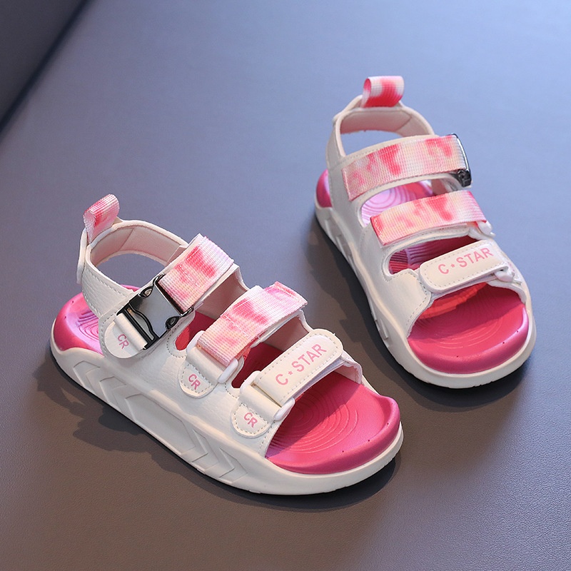 24HA195.16 - SANDAL PHONG CÁCH HÀN QUỐC BÉ GÁI