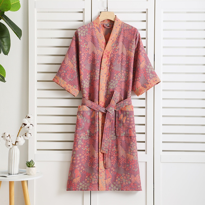 24HA205.20 - ÁO CHOÀNG TẮM KIMONO CAO CẤP CHO BÉ YÊU