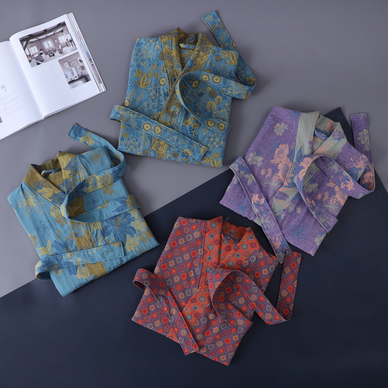 24HA205.20 - ÁO CHOÀNG TẮM KIMONO CAO CẤP CHO BÉ YÊU