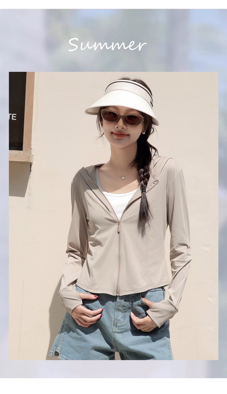 24HA215.07 - ÁO CHỐNG NẮNG DÁNG NGẮN