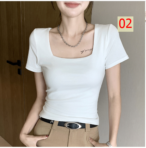 24HA215.09 - ÁO CỔ CHỮ U NỮ