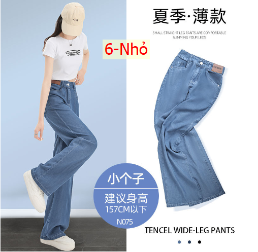 24HA215.14 - QUẦN JEAN TENCEL NỮ