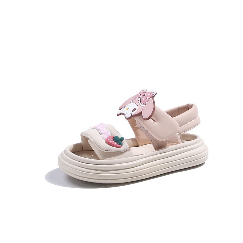 24HA225.21 - SANDAL BÉ GÁI ĐẾ DÀY