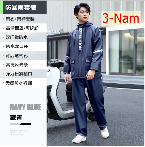 24HA235.04 - BỘ ÁO MƯA CAO CẤP