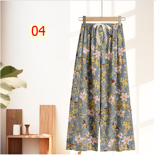 24HH245.24 - SET 2 QUẦN LANH LỤA NỮ