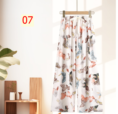 24HH245.24 - SET 2 QUẦN LANH LỤA NỮ