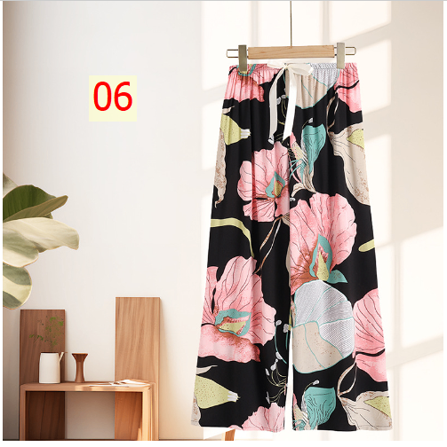 24HH245.24 - SET 2 QUẦN LANH LỤA NỮ